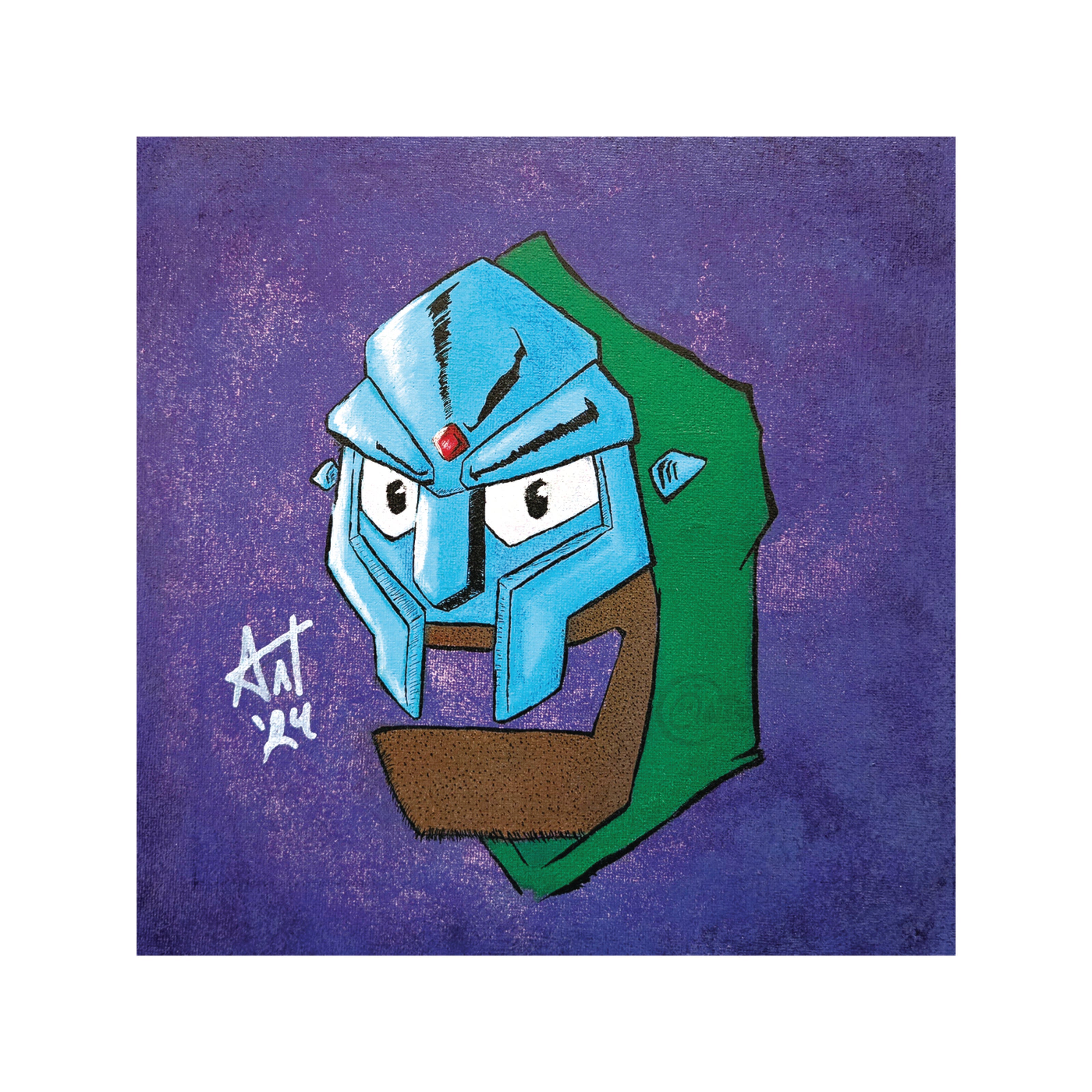 DOOM Acrylic Painting Print