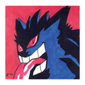 Pokemon: Gengar Alcohol Marker Print