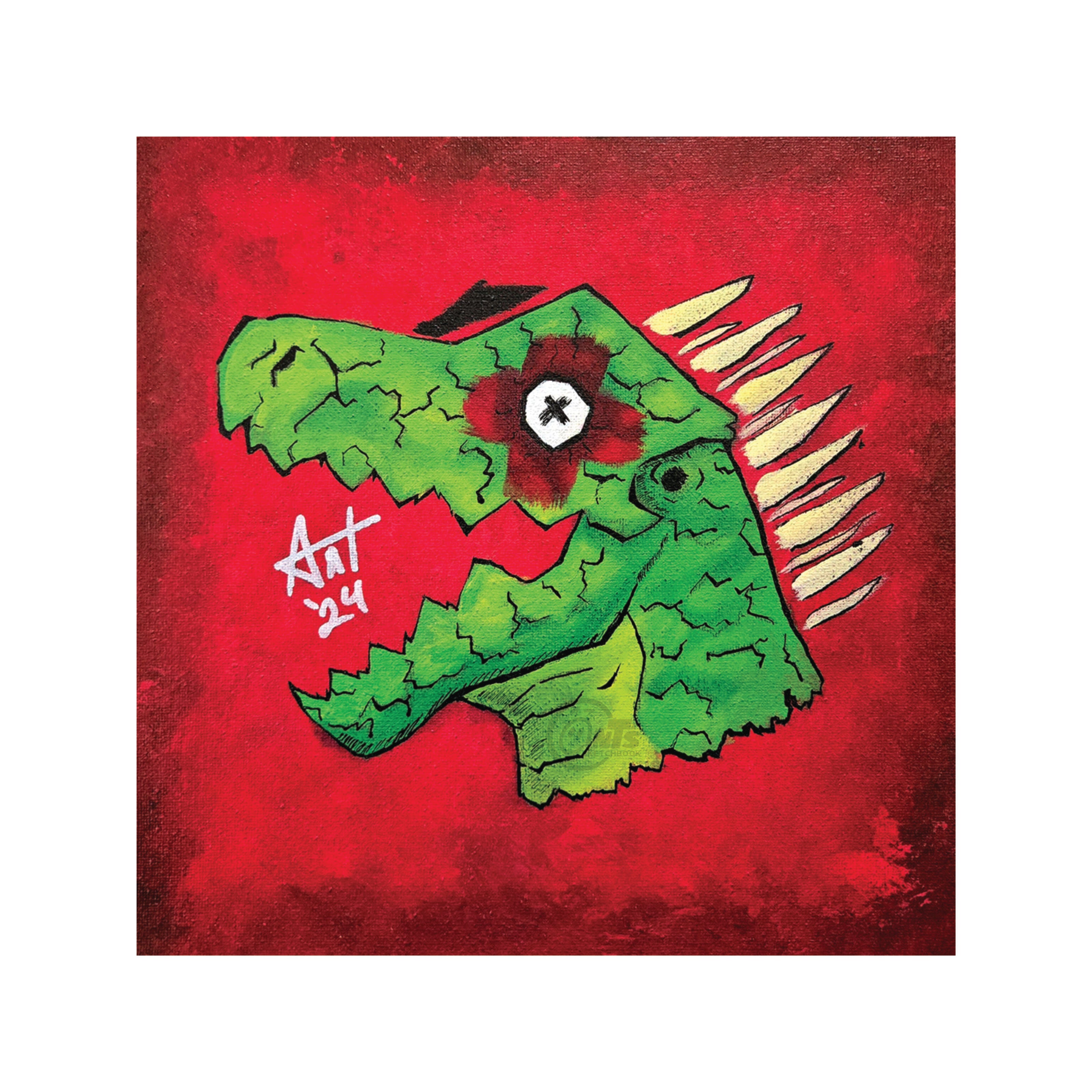 Kaiman Acrylic Painting Print
